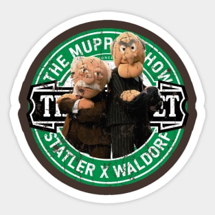 Statler and Waldorf 1975  Vintage Sticker